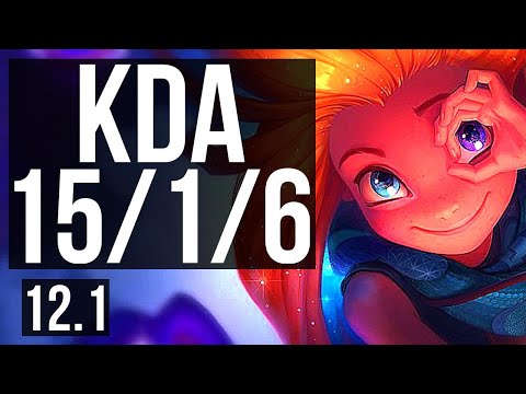 ZOE vs VEL'KOZ (MID) | 15/1/6, Legendary, 500+ games | EUW Master | 12.1