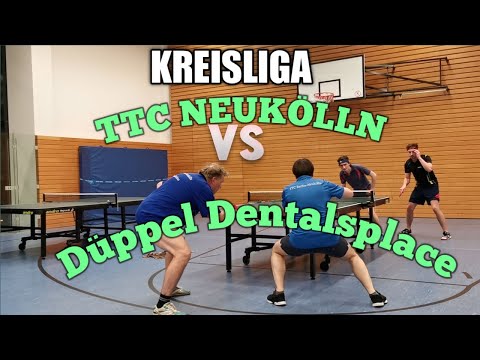 TTC Neukölln vs Duppel Dentalsplace, #Kreisliga #Tischtennis #UnderSpin #Loop #TopSpin #ittf #Sport