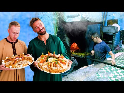 We Found The REAL Authentic Food in Morocco! 🇲🇦