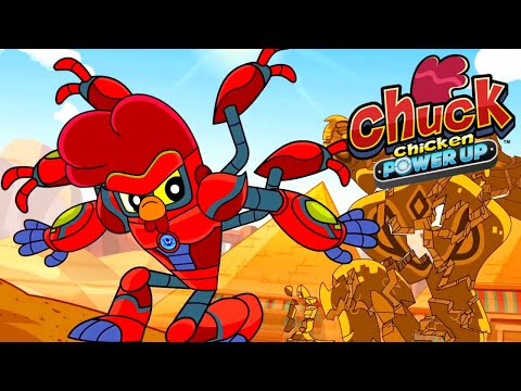 Chuck Chicken Power Up Special Edition 🐔 All episodes collection (1-10)⭐ Chuck Chicken Official