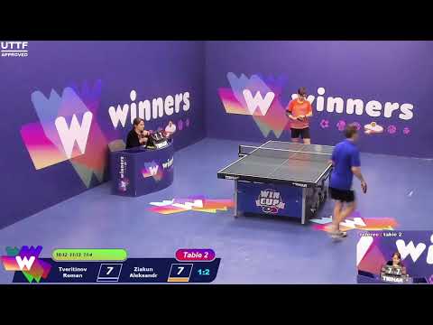 Winners League  19.02.21  Tveritinov Roman - Ziakun Aleksandr  19:00