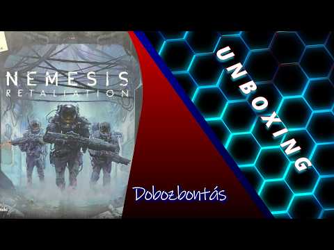 Nemesis Retaliation dobozbontó - Painting and Game