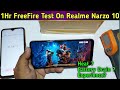 Realme Narzo 10 FreeFire Battery Drain Test | Realme Narzo 10 Free Fire GamePlay Test | Realme Narzo