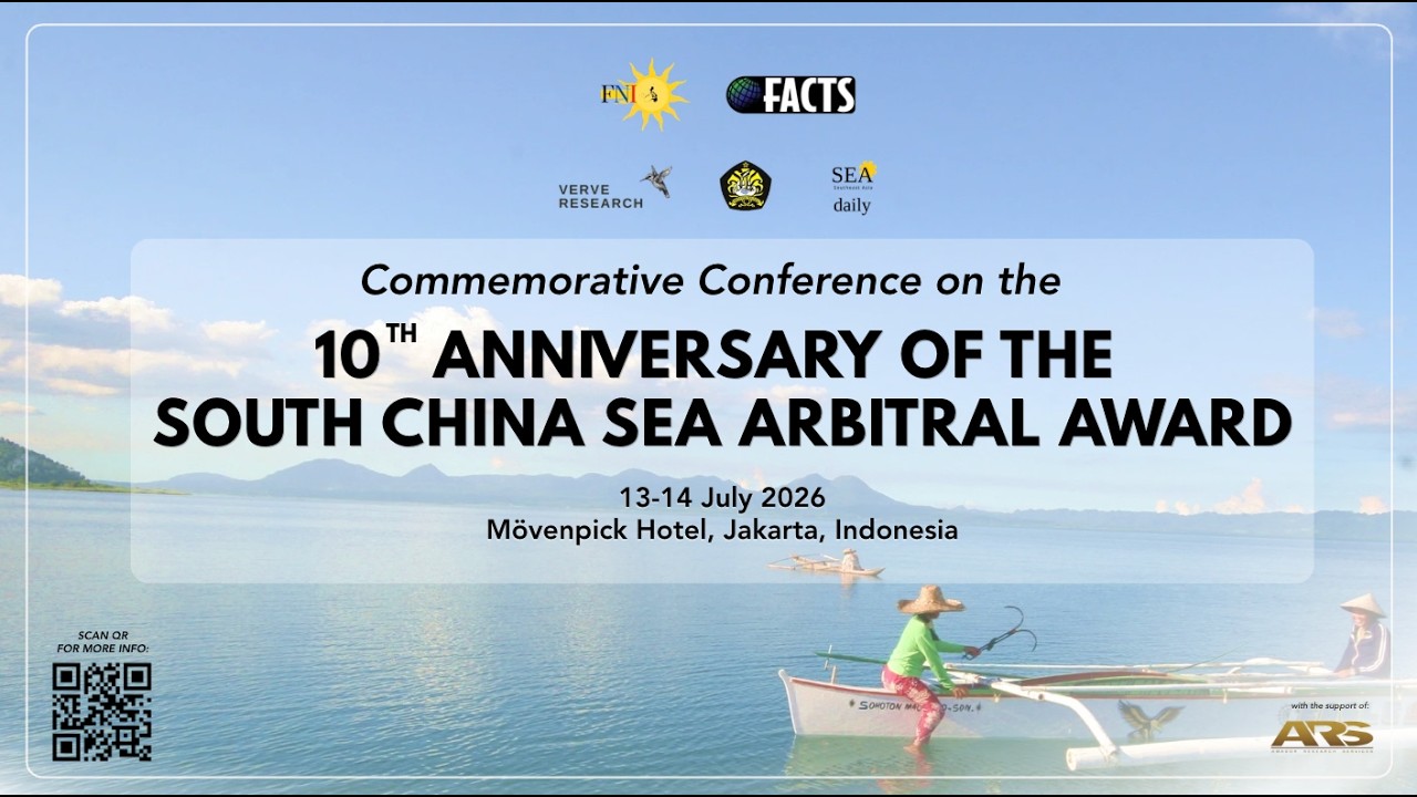 Opening Session: Commemorative Conference on the 10th Anniversary of the SCS Arbitral Award