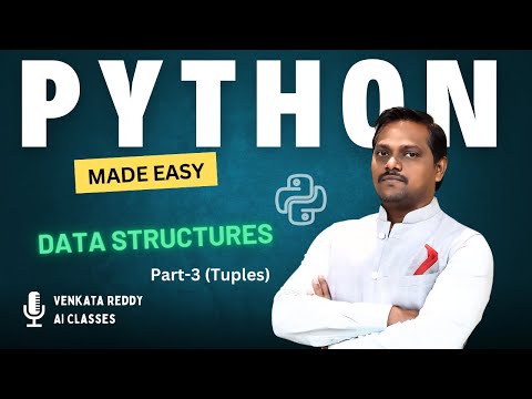 Python Data Structures Video 2 Part 3 Tuple Data Type Python Made Easy