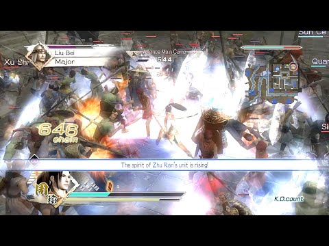 Dynasty Warriors 6 - Zhou Yu - Free Mode - Master Difficulty - Battle of Fan Castle