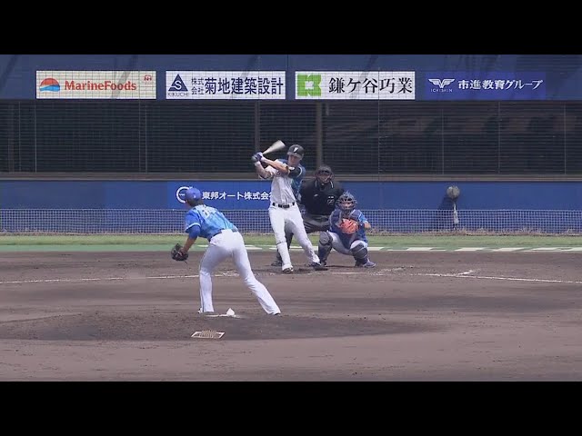 【ファーム】ファイターズ・太田 点差を縮めるタイムリー!! 2018/6/5 F-DB(ファーム)