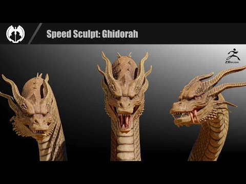 Speed Sculpt: Ghidorah