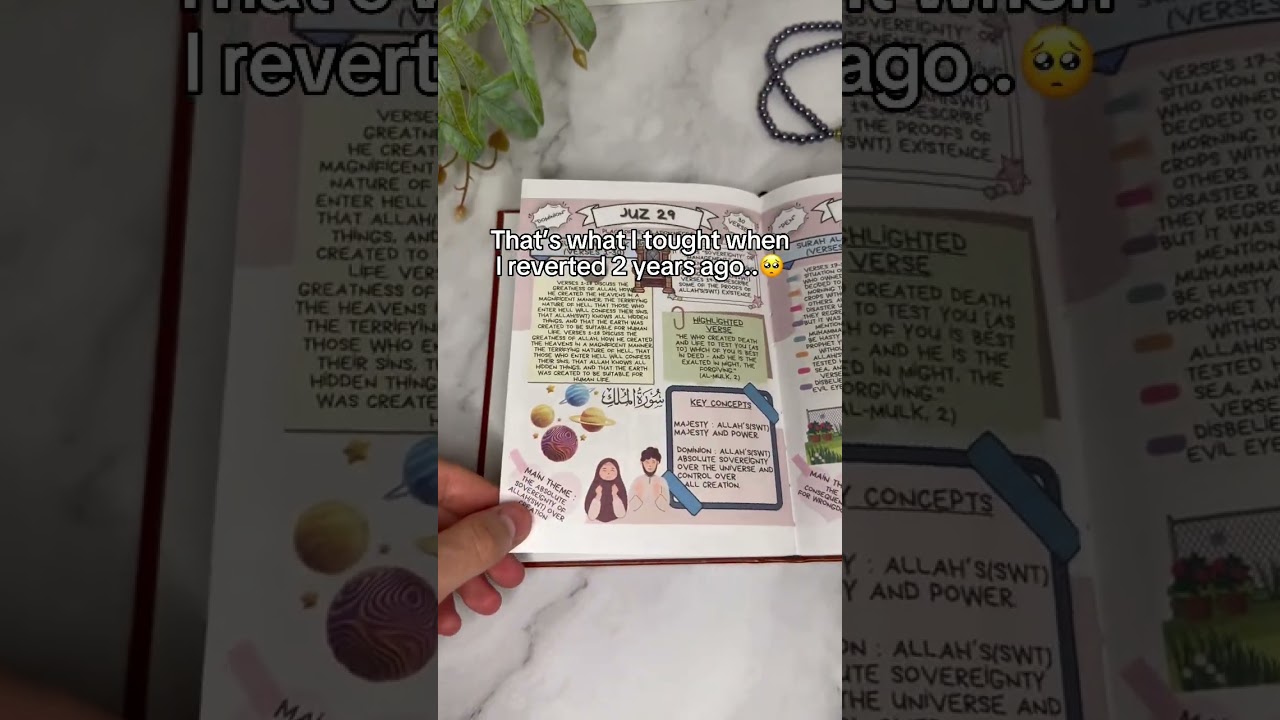 It’s easy with this illustrated Quran novel..🥹❤️