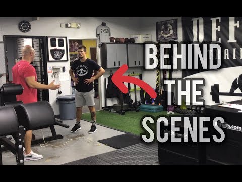 UFC Fighter Mickey Gall working w/ Joe DeFranco | Special Strength Exercises for MMA