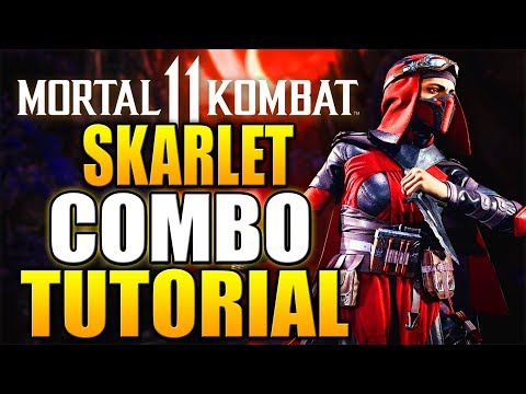 Mortal Kombat 11 Skarlet Combos - Mortal Kombat 11 Skarlet Combo Tutorial Daryus P