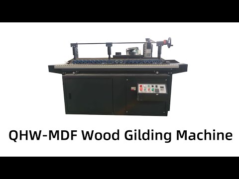 Wood Gilding Machine Change The Sandpaper of The Grinding Wheel