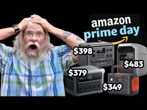 CHEAP PRIME DAY Power Stations – ECOFLOW vs BLUETTI vs JACKERY vs ANKER!