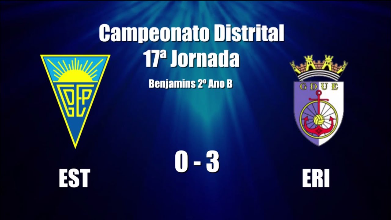 Benjamins 2º ano B - Estoril Praia 0 vs 3 Ericeirense