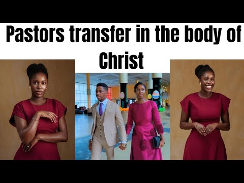 Pastors transfer in the church #mosesbliss #mariebliss