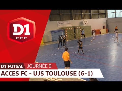 J9 : Acces FC - UJS Toulouse (6-1), le résumé
