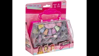 Kit Maquiagem Infantil Antialérgica Com Batom Gloss Sombra