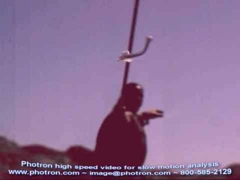 Photron high speed video of the archers paradox