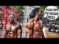 Bigger Chest Workout Best | Pushups for Chest Growth @Akeem Supreme