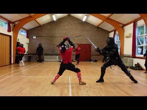 Longsword Sparring   Esther vs Jordan