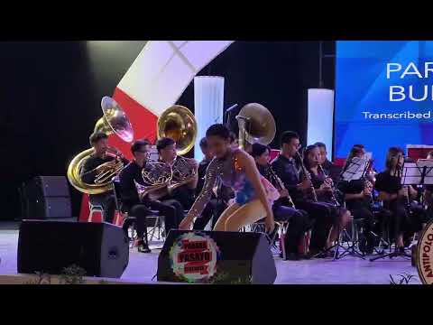Paru-Parong Bukid March | Antipolo Youth Concert Band | Solo Majorette Exibition