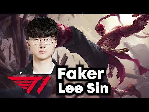 Faker picks Lee Sin