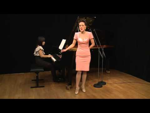 "Je ne t'aime pas" Kurt Weill. MEZZO SOPRANO Paloma Pélissier, piano Rena Jyoge