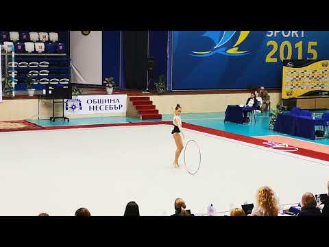 Даная Атанасова - обръч, НК Елит 2022