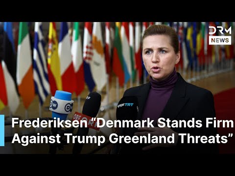 FULL REMARKS: "We Will Defend Greenland" – Frederiksen Speaks on US Tariff Pressure | DRM News| AC1F