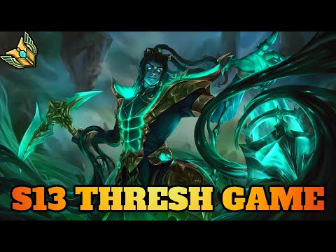 S13 Thresh Support Gameplay vs Janna - League of Legends [FULL GAME]