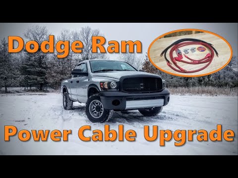 Dodge Ram Power Cable Upgrade | Jeep Cables