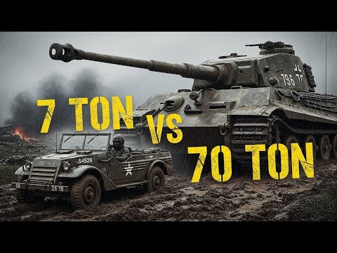 The Tiny Car That Killed a King Tiger (7 TON vs 70 TON Duel)
