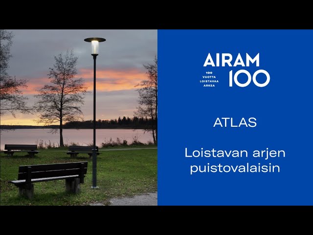 airam Pylväsvalaisin atlas ip65 33w/740 pcc gr