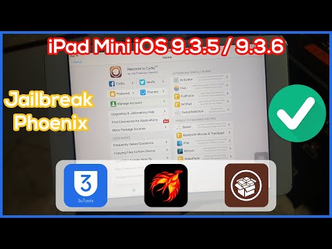 How to Jailbreak iPad Mini iOS 9.3.5 / 9.3.6 - EASY method 100% Working