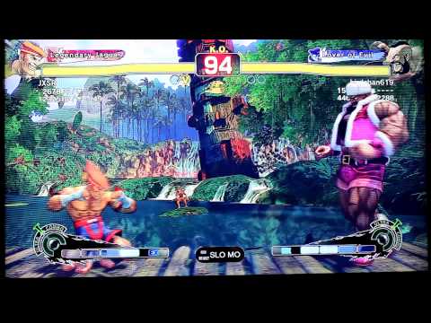 JXSR ( Adon ) Vs birdchan619 ( Zangief ) SSF4 Arcade Edition 2012