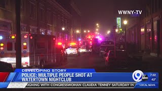 Police: Multiple people shot at Watertown nightclub