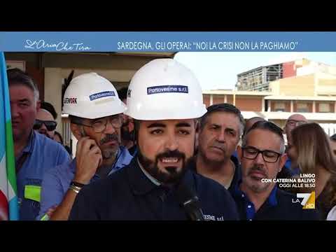 La protesta degli operai da Portovesme, 400 in cassa integrazione e altri 200 rischiano di ...