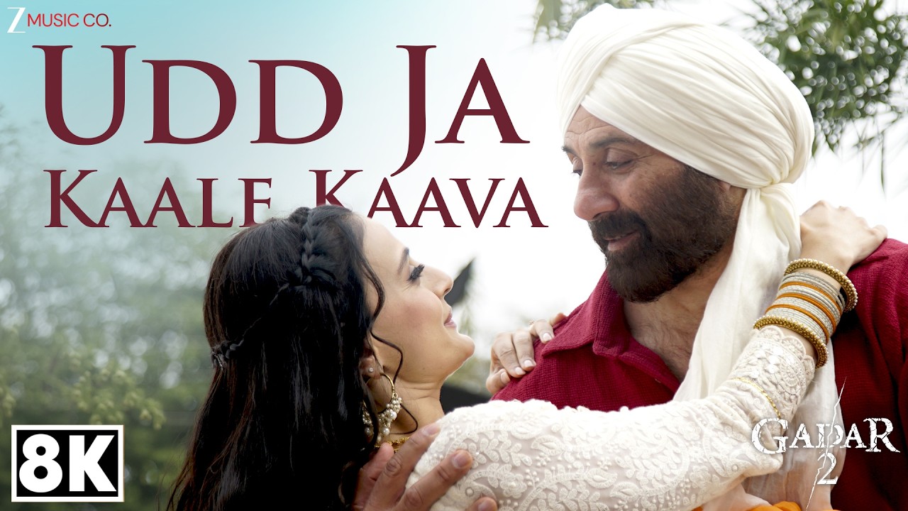 Udd Jaa Kaale Kaava - 8K Video | Sunny Deol & Ameesha Patel | Gadar 2 | Mithoon, Udit, Alka, Uttam