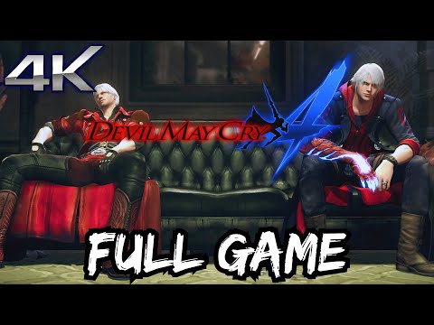 DEVIL MAY CRY 4 Gameplay Walkthrough FULL GAME - No Commentary [4K 60FPS]