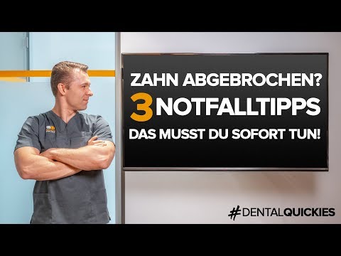 Zahn ausgeschlagen oder abgebrochen? Das musst du SOFORT tun! 3 Dinge, die Deinen Zahn retten!