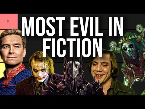 Who is the Most Evil Person in Fiction? (Tier List)