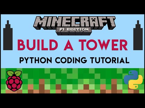 Minecraft Pi Build A Tower Using Python