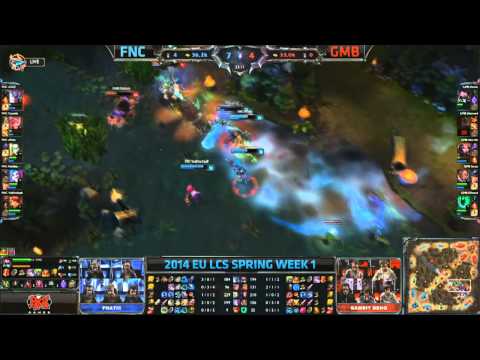 EU LCS Spring Split W1D1: Fnatic vs Gambit Gaming Highlights