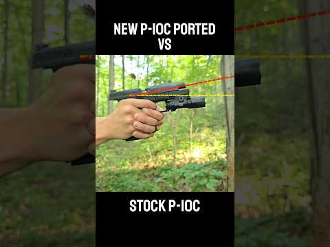 NEW CZ P-10C Ported vs Stock P-10C