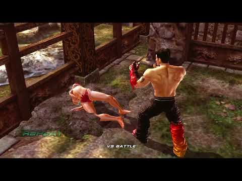 Tekken 6 Christie(Barefoot) Vs Jin(Lose)