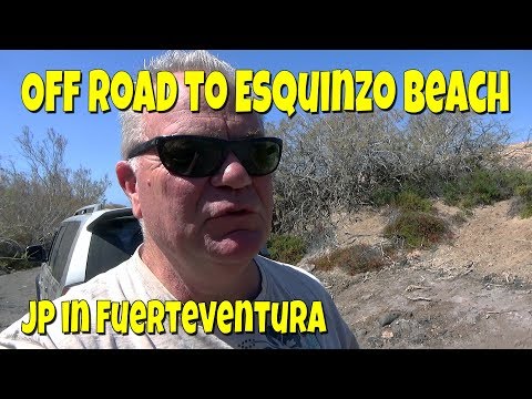 Off Road to Esquinzo Beach - Playa de Esquinzo Fuerteventura