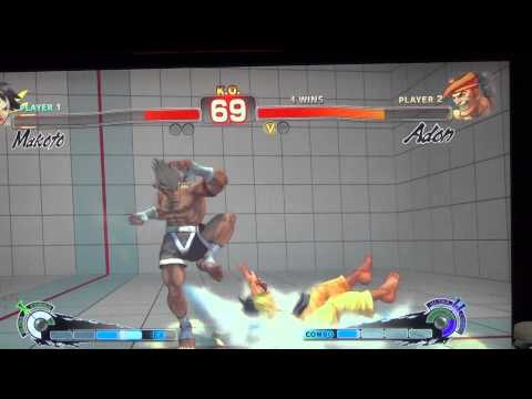 WNF Street Fighter 4 AE  Team Seaslug (Makoto) vs Blockbuster Jon (Adon)