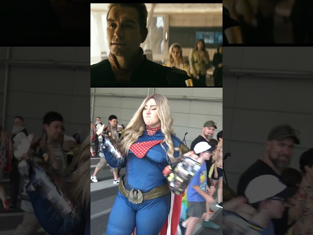 Vídeo relacionado con The Boys Homelander - Mono de cosplay The Deep The Trainer Starlight para adultos, niños, Halloween, carnaval, Luz de estrellas., 160/170 cm