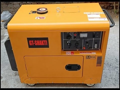 Single phase diesel gt-shakti silent ac generator, voltage: ...
