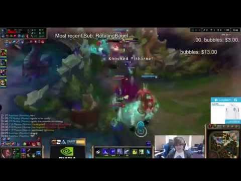 Skarner ult over wall - Meteos